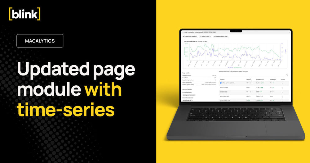 Macalytics: new page module with time-series trends